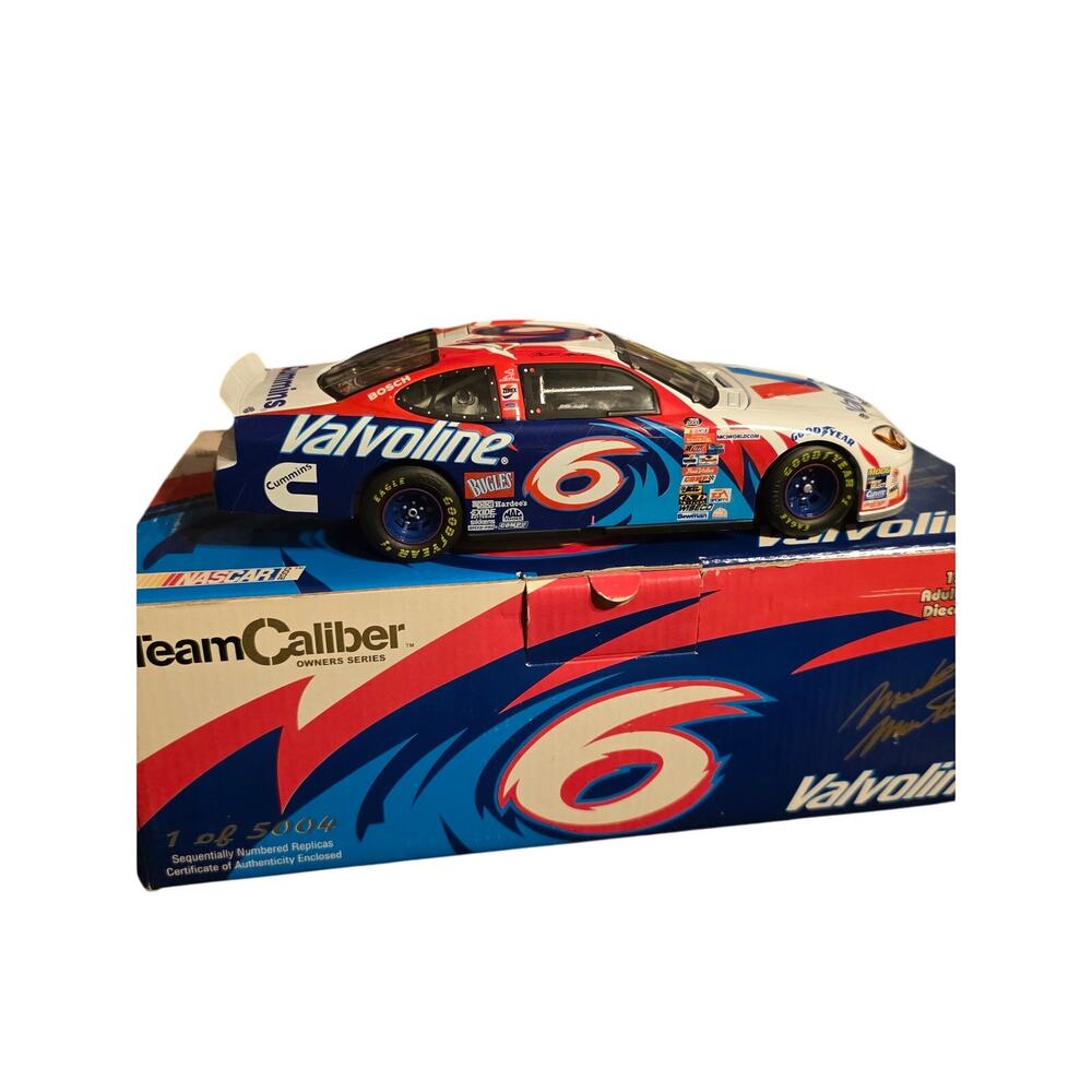 Mark Martin 6 Valvoline 2000 Ford Taurus Team Caliber Owners 1:24 Nascar Diecast